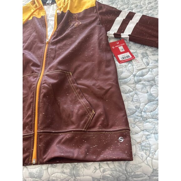 NEW Wyoming Cowboys ProSphere Mens Brown & Gold Full-Zip Hoodie, Large - Picture 5 of 10